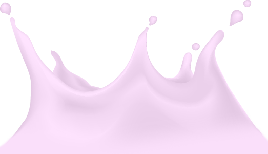 milk splash from center pink
